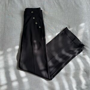 Women’s High Waisted Black Trousers